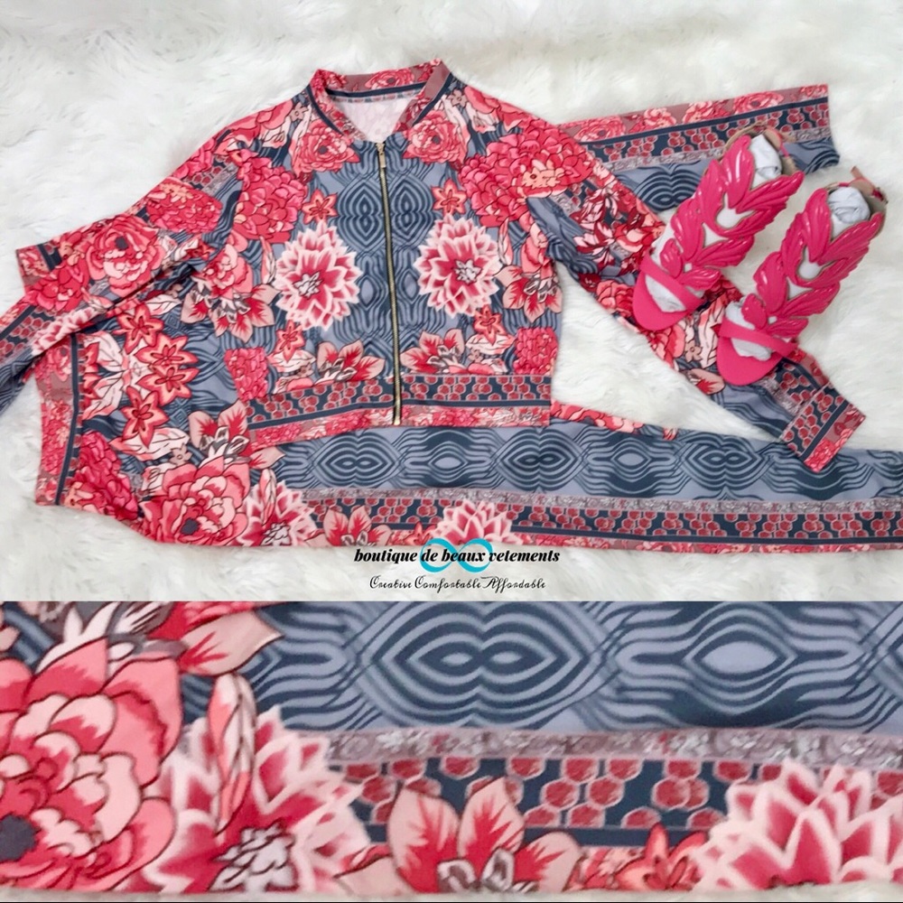 Floral Tracksuit (Firm)